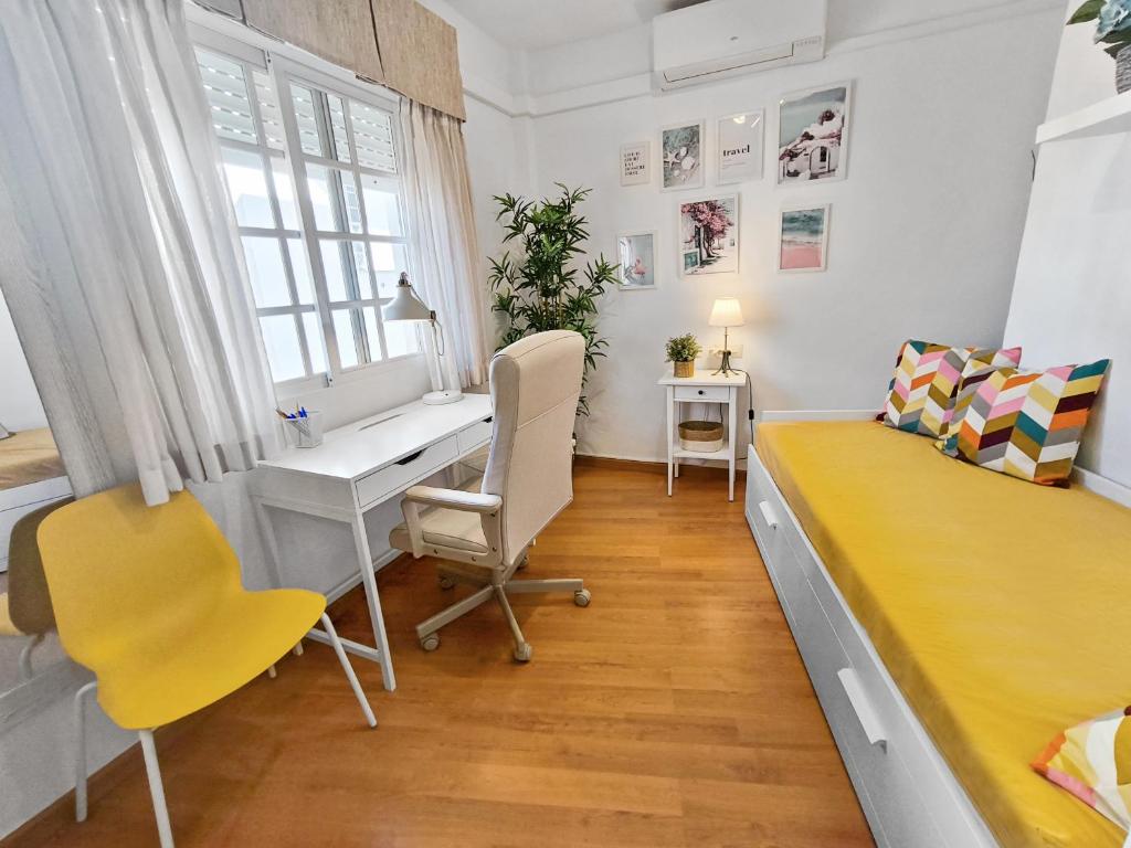 Posezení v ubytování Apartamento Medina