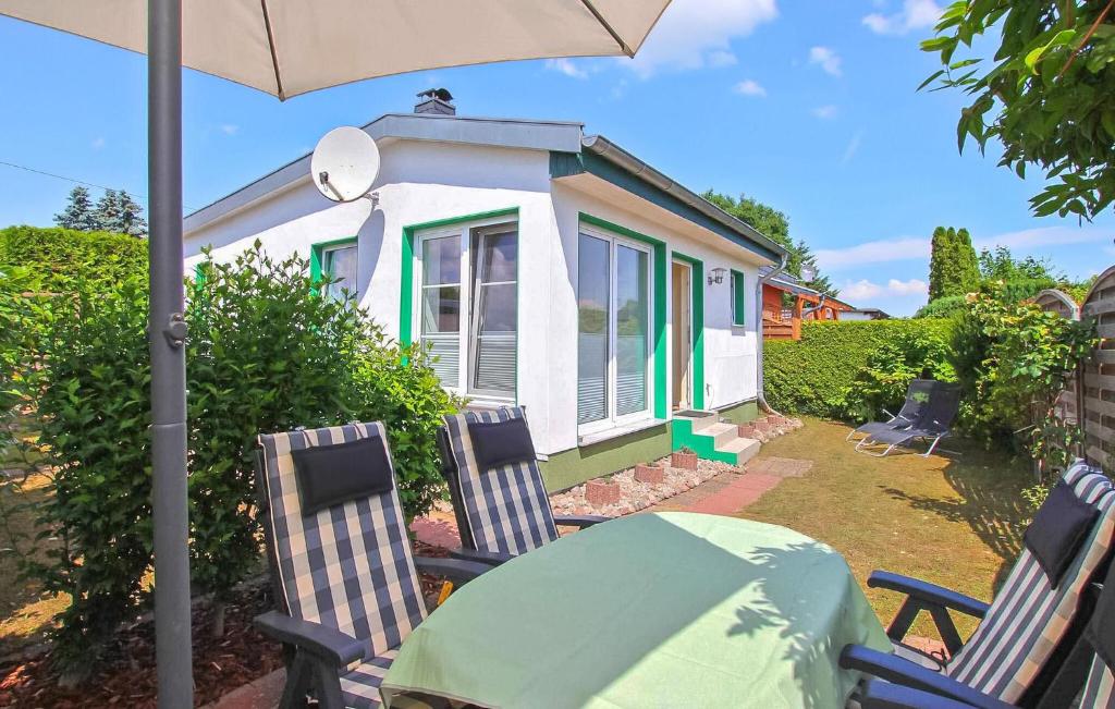 Κήπος έξω από το Ferienhaus Mönkebude