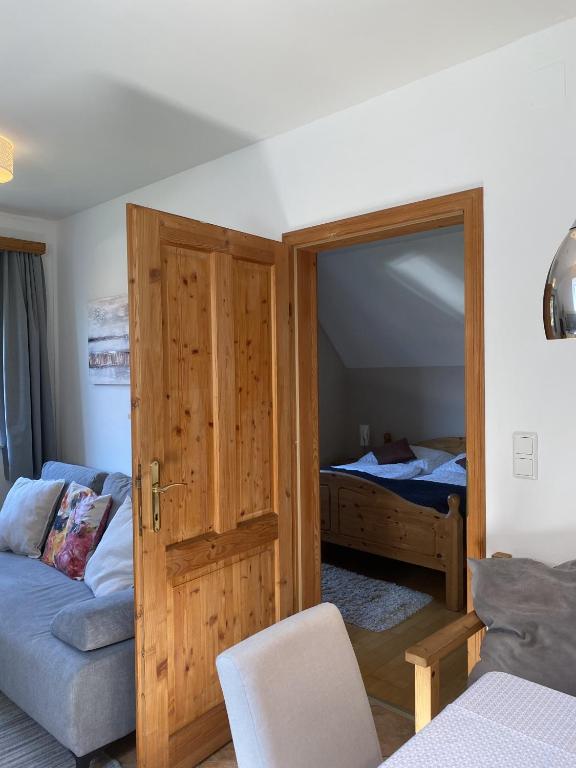 Posteľ alebo postele v izbe v ubytovaní Landhaus Rossatz