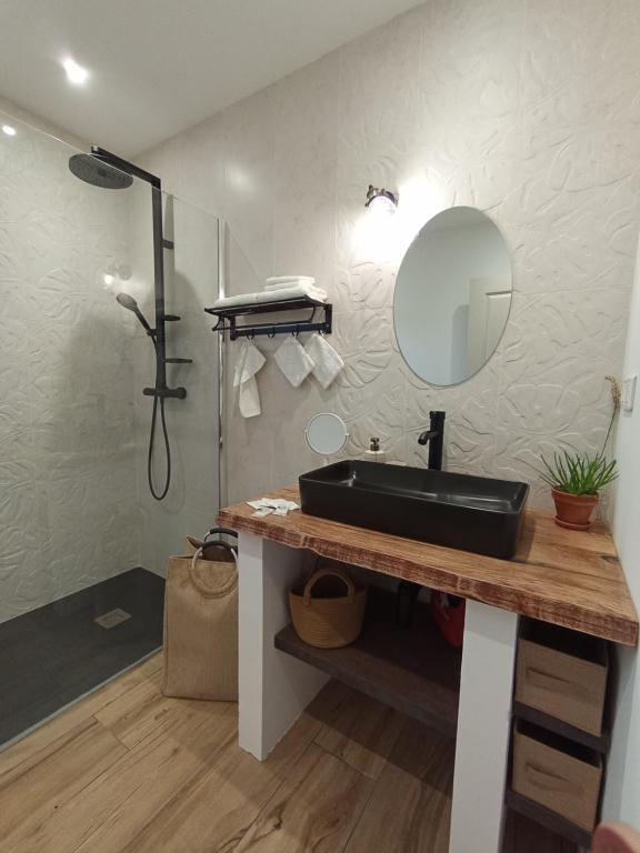 Koupelna v ubytování Maisonnette 55m2 Lozari