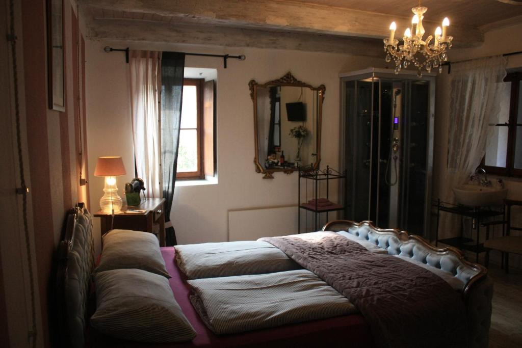 Posezení v ubytování Affittacamere Casa Archi