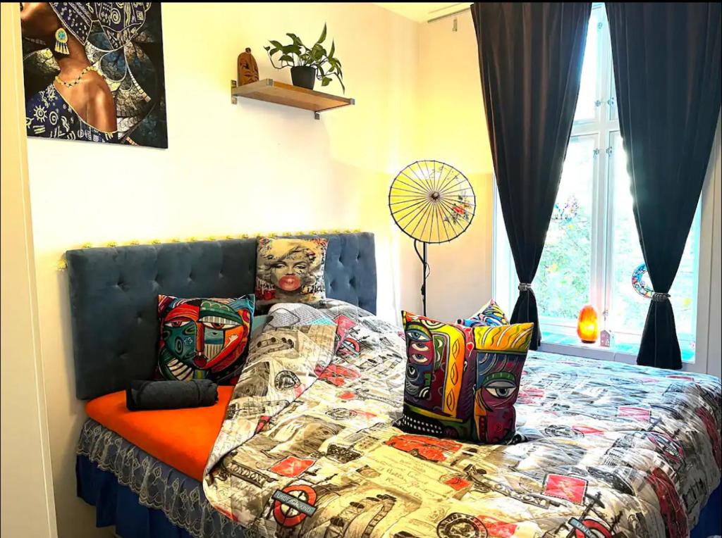 Postel nebo postele na pokoji v ubytování Sweet home