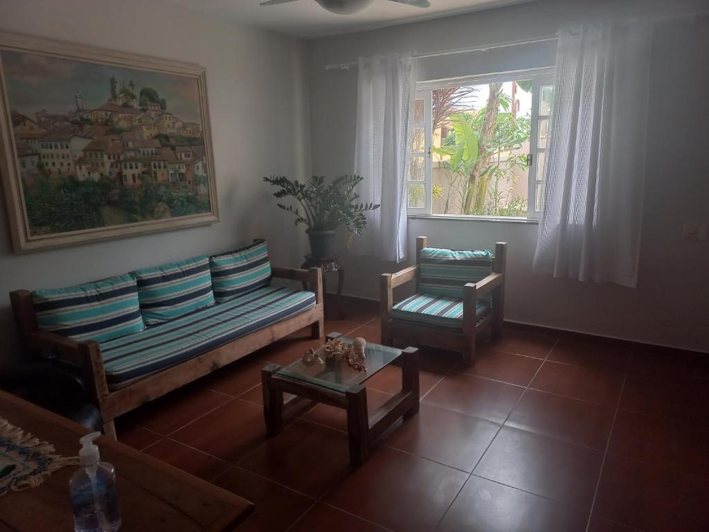 Lazúli Guesthouse休息區