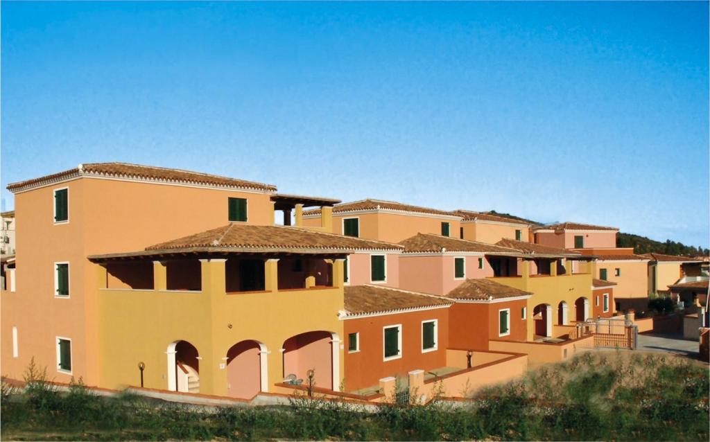 Budova, kde se aparthotel nachází