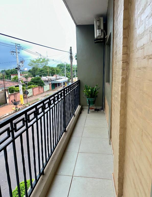Balkón nebo terasa v ubytování Apartamento con piscina, terraza y parking en las cercanías de Asunción