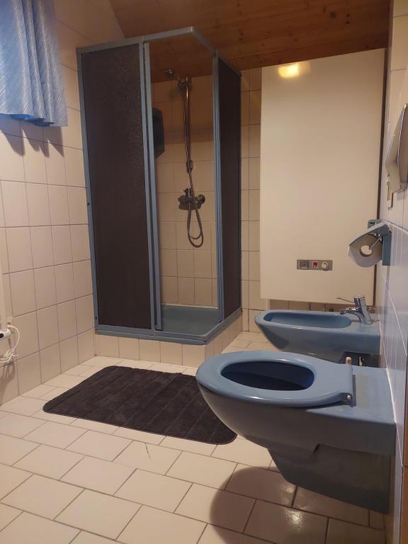 Koupelna v ubytování Ferienhaus Höfler