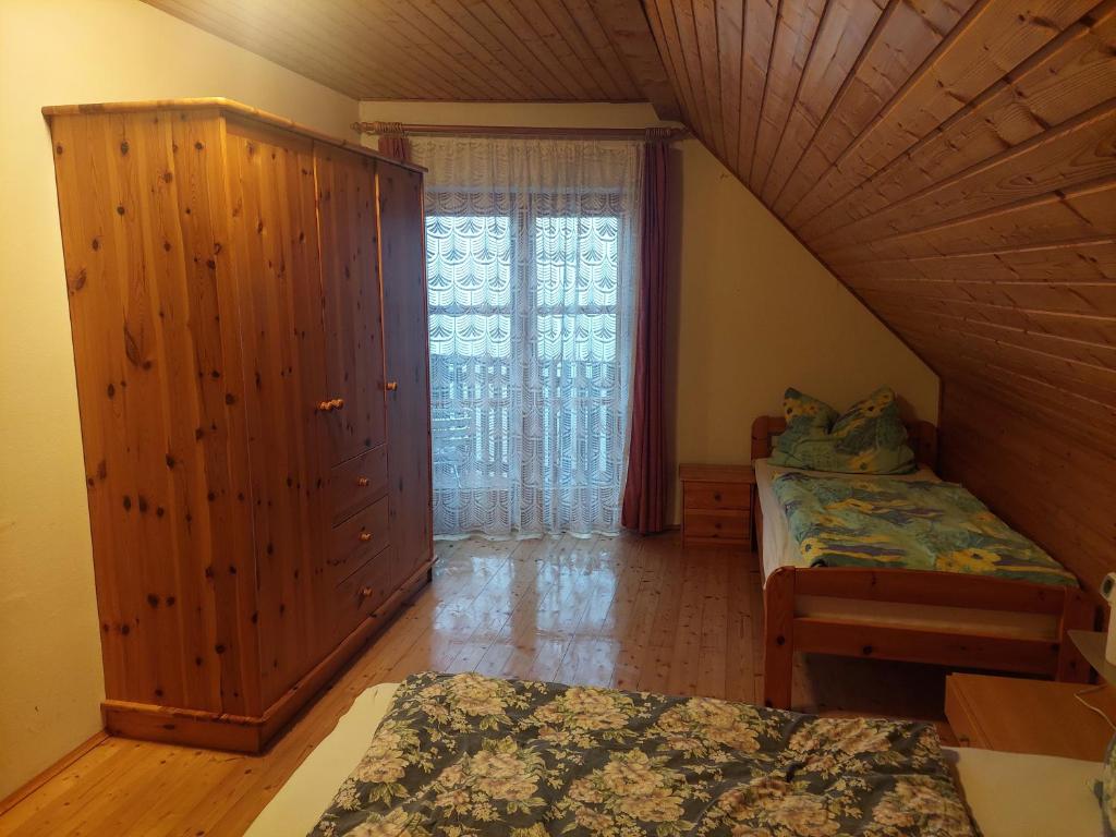 Postel nebo postele na pokoji v ubytování Ferienhaus Höfler