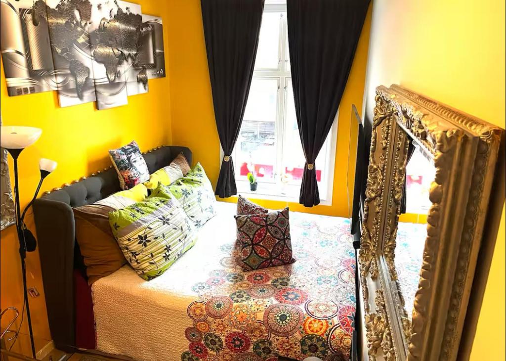 Postel nebo postele na pokoji v ubytování Sweet home