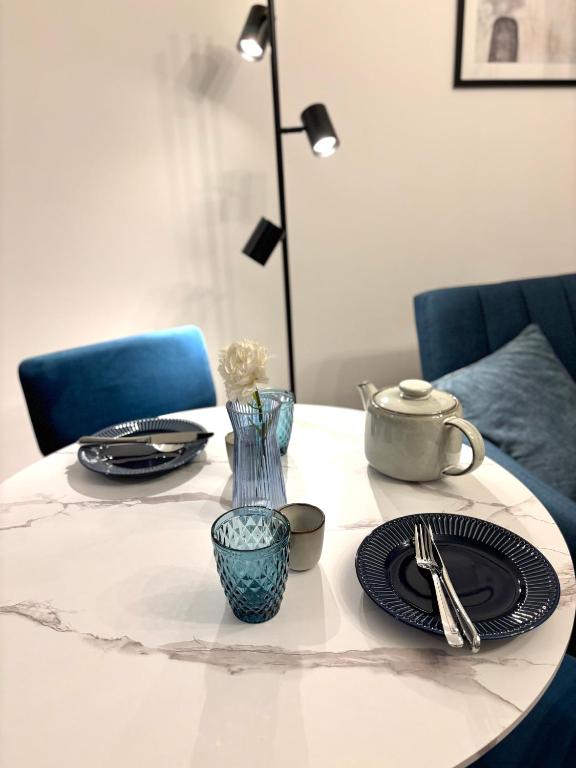 Posezení v ubytování Apartament 8