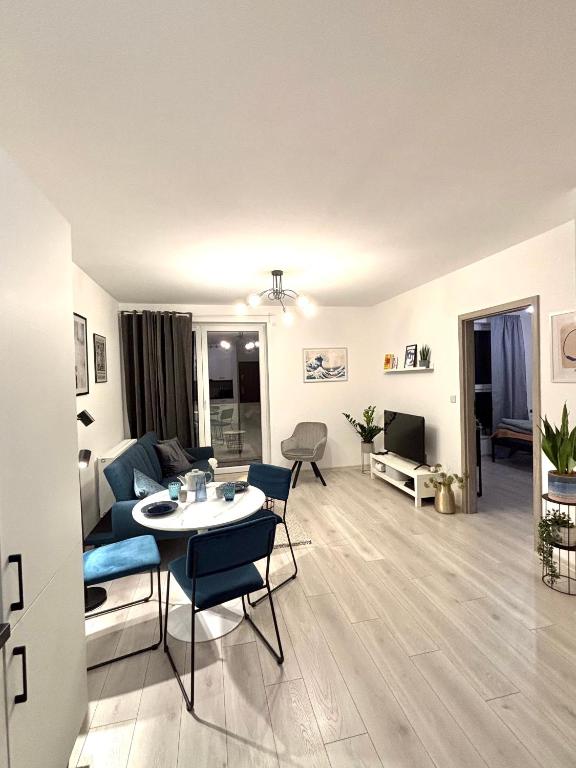 Posezení v ubytování Apartament 8