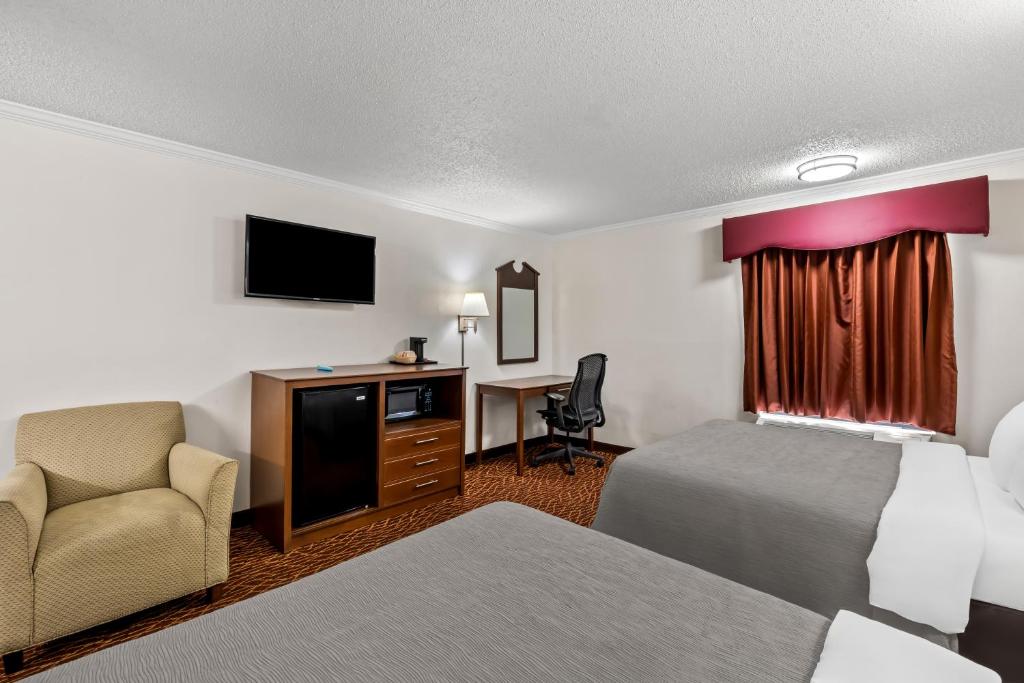 Quality Inn - Queen Room Met Twee Queensize Bedden - Niet -roken