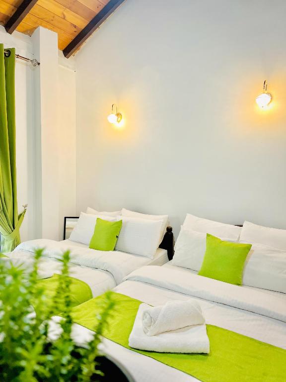 Postel nebo postele na pokoji v ubytování Star Holiday Home