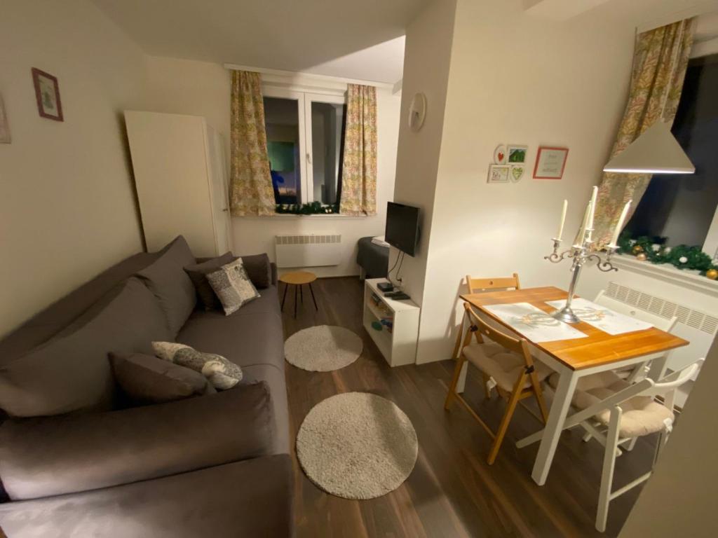 Posezení v ubytování Apartman Jang