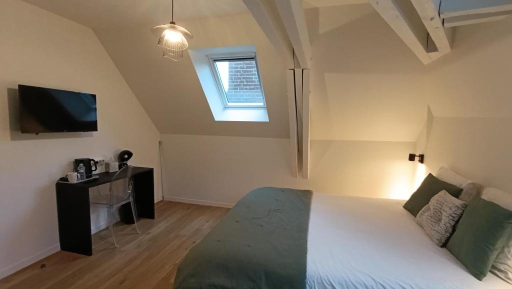 KastellRen - Rennes - Grand parking privé - Habitación Doble Deluxe