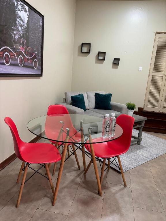 Posezení v ubytování Serendipia Splendid 1BR in San Isidro 204