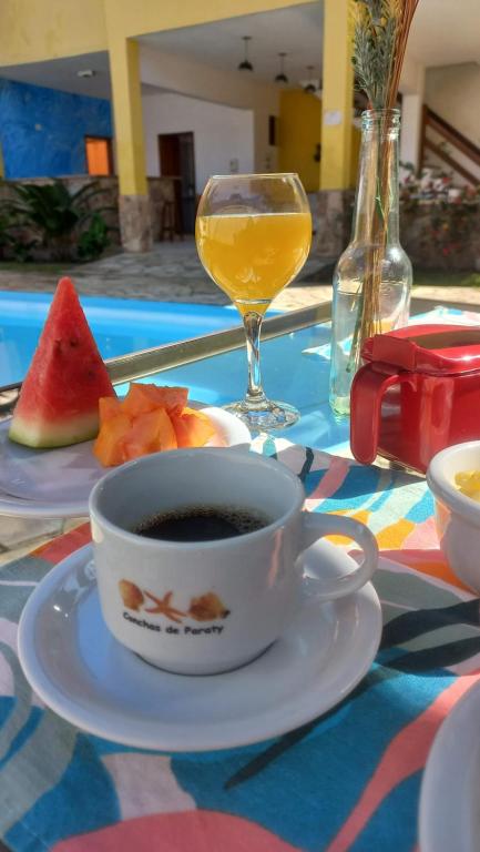 Nápoje v ubytování Pousada Conchas de Paraty