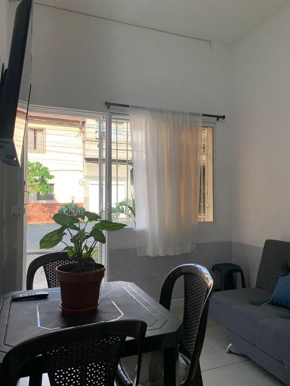 Posezení v ubytování Hostal CasaBlanca, Laureles Estadio