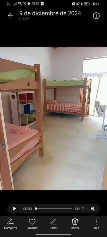 Postel nebo postele na pokoji v ubytování Punta Vichayo - Casa Ballenas