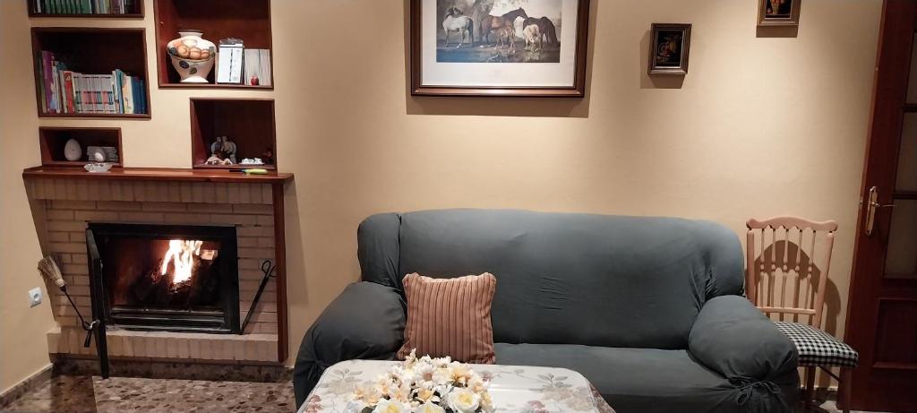 Posedenie v ubytovaní Casa Rural Pariente