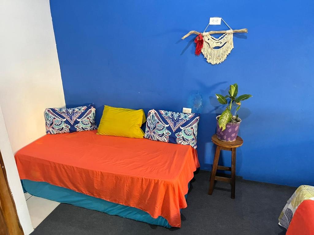 Postel nebo postele na pokoji v ubytování Passifloras Hostel