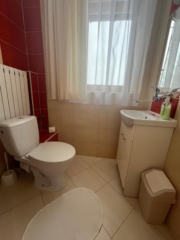 Kúpeľňa v ubytovaní Pokoje Gościnne Maria