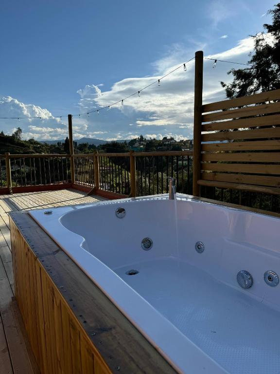 Fotografie z fotogalerie ubytování La Cabaña de Blue v destinaci Guarne