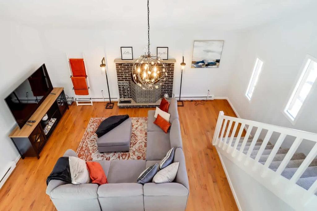 Χώρος καθιστικού στο Family fun at Casa Ledges