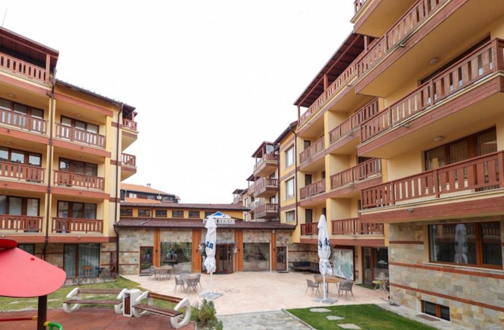 Budova, kde se apartmán nachází