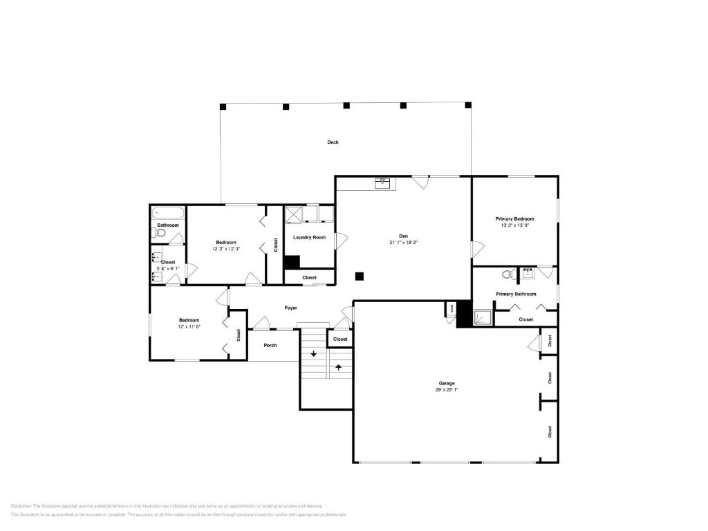 a floor plan of a house at Edgewater Escape in Rockport