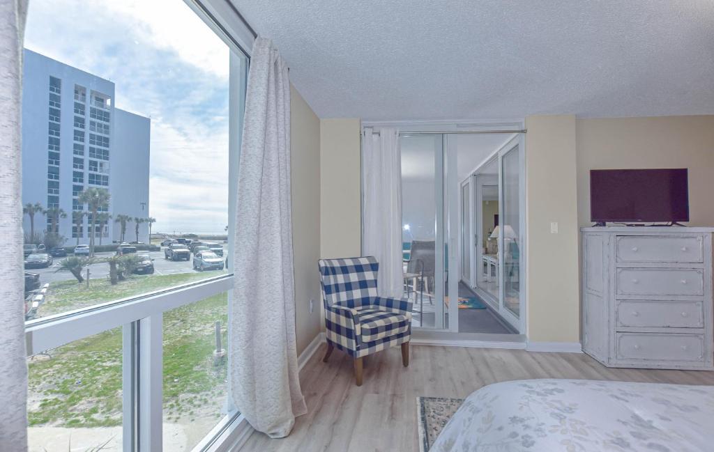 Ein Bett oder Betten in einem Zimmer der Unterkunft Shoreline Towers #3022