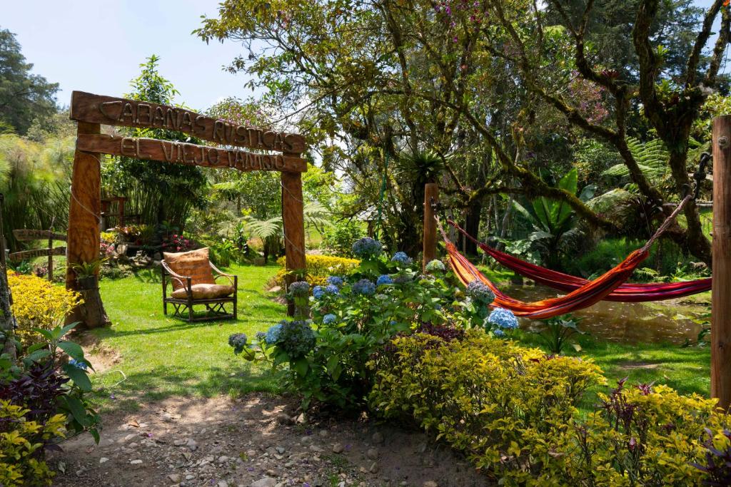 Zahrada ubytování Cabañas Rusticas El Viejo Tambo