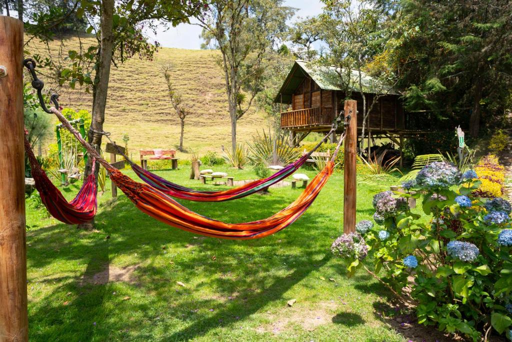 Zahrada ubytování Cabañas Rusticas El Viejo Tambo