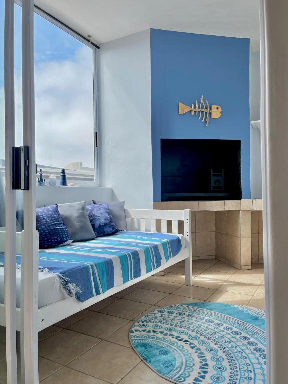 Katil atau katil-katil dalam bilik di Haus Andreas on Silver Sands