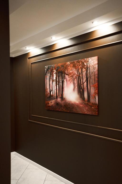Postel nebo postele na pokoji v ubytování Galina's SAUNA-SPA!