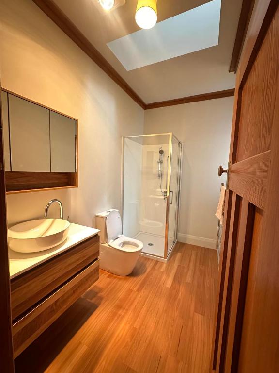 Koupelna v ubytování Central 3bedroom home