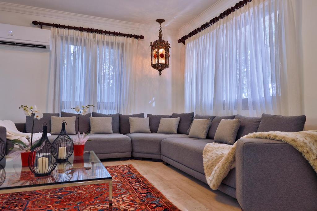 Posezení v ubytování Ola Boutique Hotel
