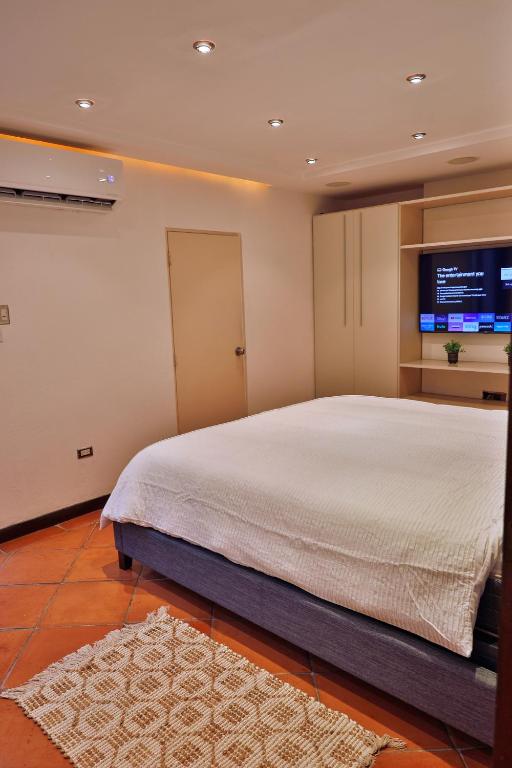 Postel nebo postele na pokoji v ubytování Ola Boutique Hotel