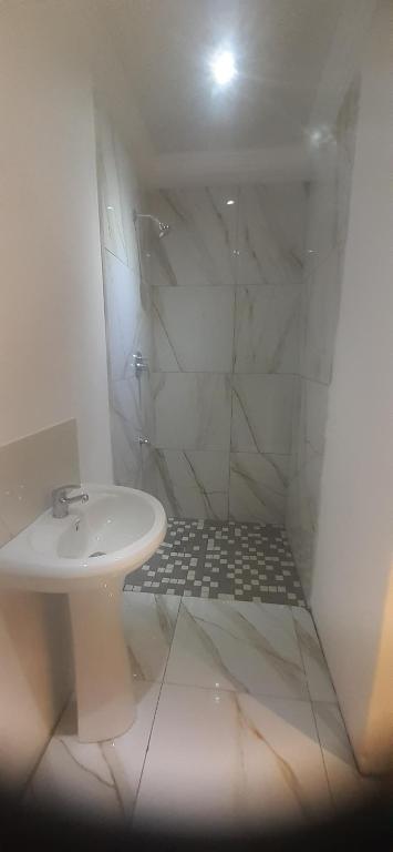 Et badeværelse på Bird Retreat