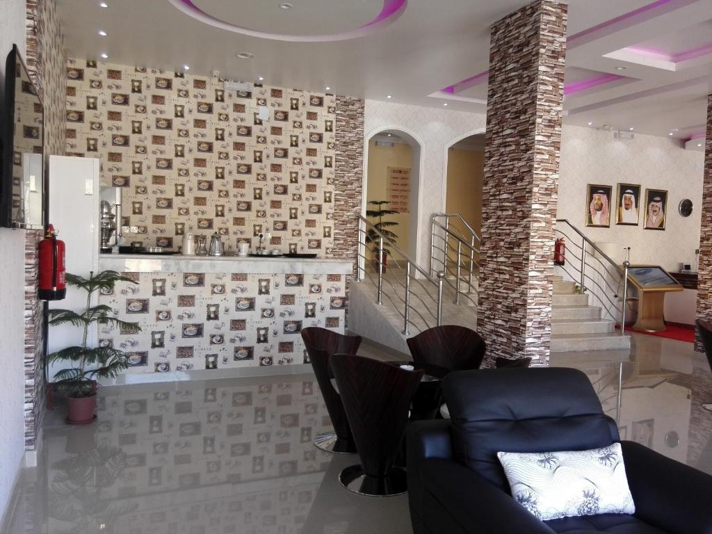 Posezení v ubytování Lara Al Jawf Hotel Apartments