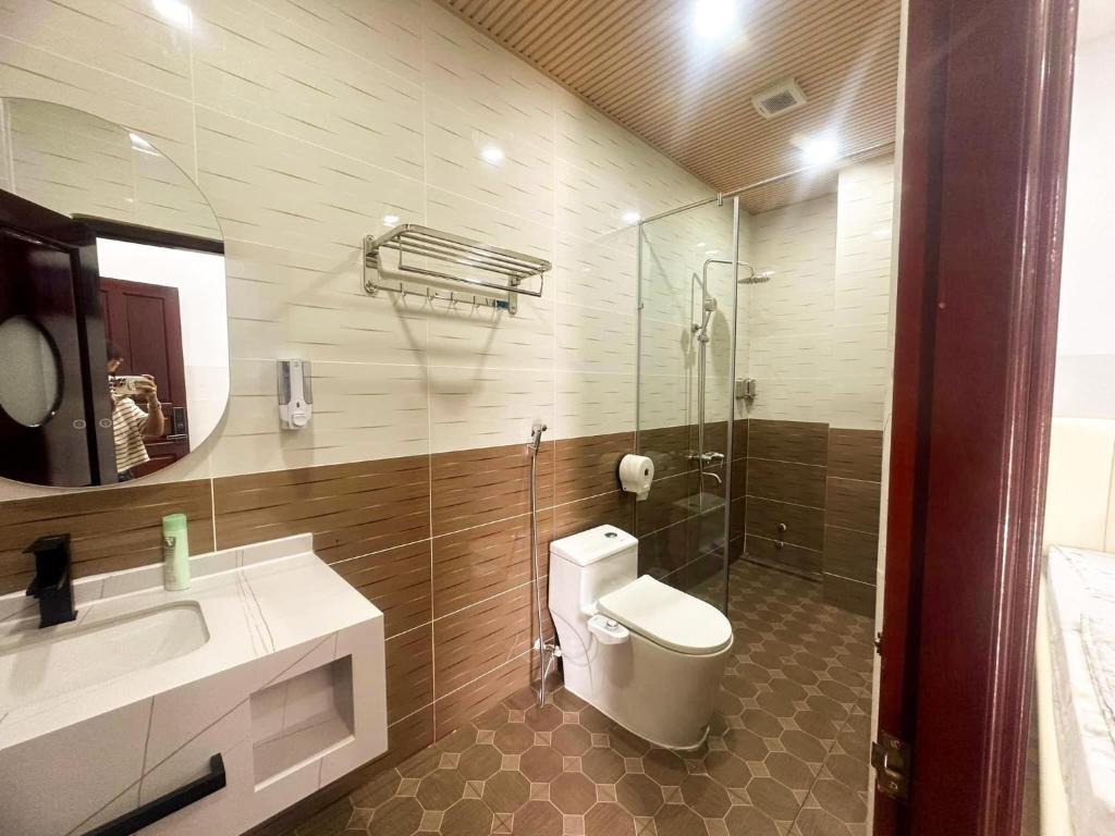 Koupelna v ubytování Motel Mỹ Vân