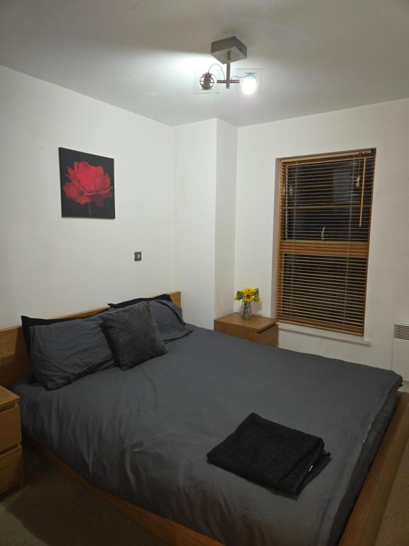 Postel nebo postele na pokoji v ubytování Cosy 2 bedroom apartment