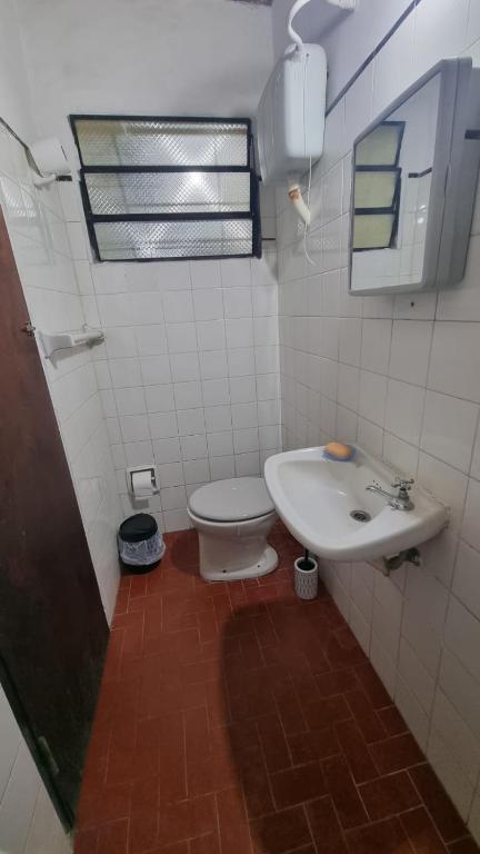 Koupelna v ubytování Mi Rinconcito