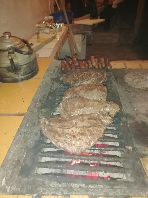Gril dostupný pro hosty v penzionu – hostince