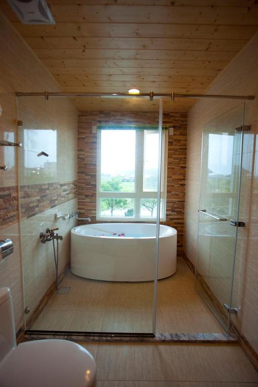 Koupelna v ubytování Cloudenjoy B&B