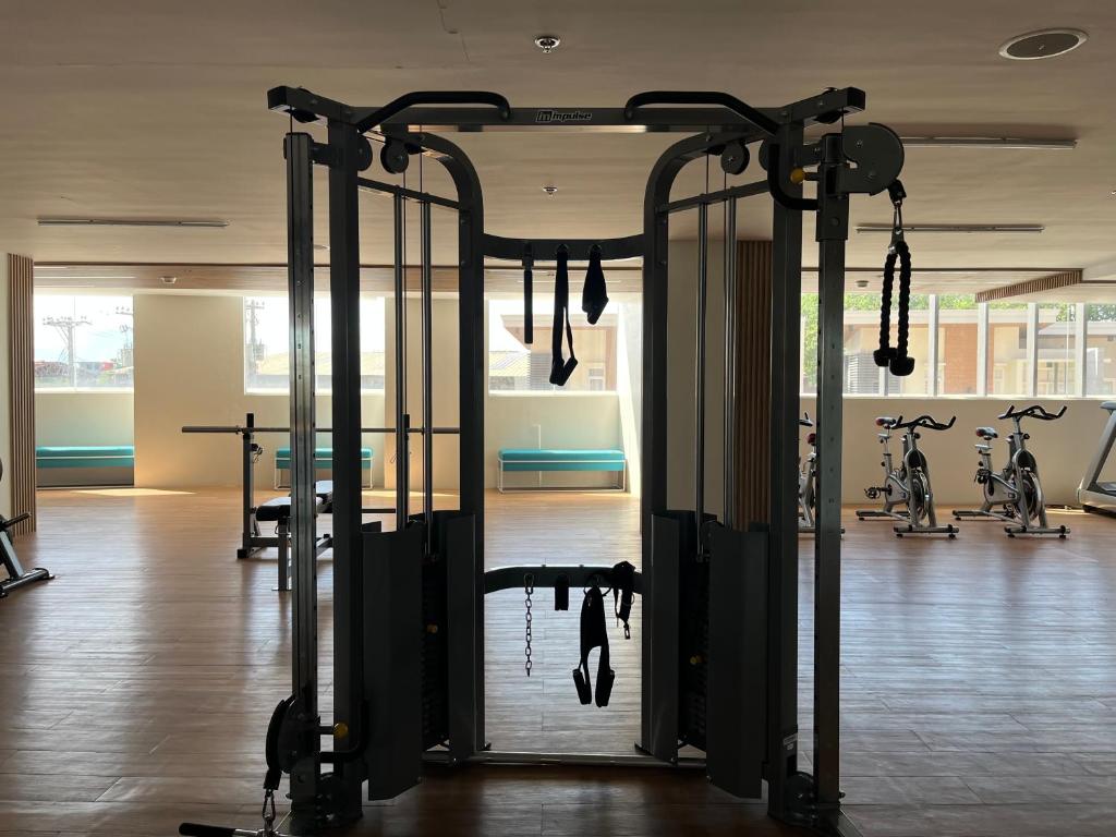 Fitness centrum a/nebo fitness zařízení v ubytování JeeCee Homes in Mactan Lapu-Lapu Cebu
