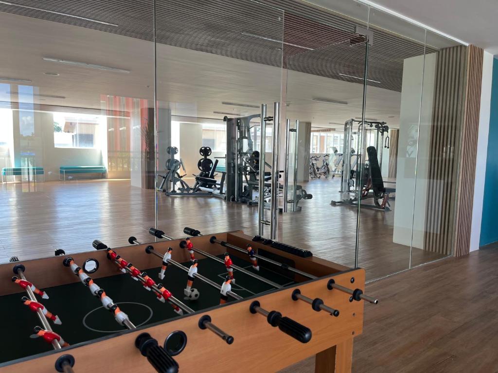 Fitness centrum a/nebo fitness zařízení v ubytování JeeCee Homes in Mactan Lapu-Lapu Cebu