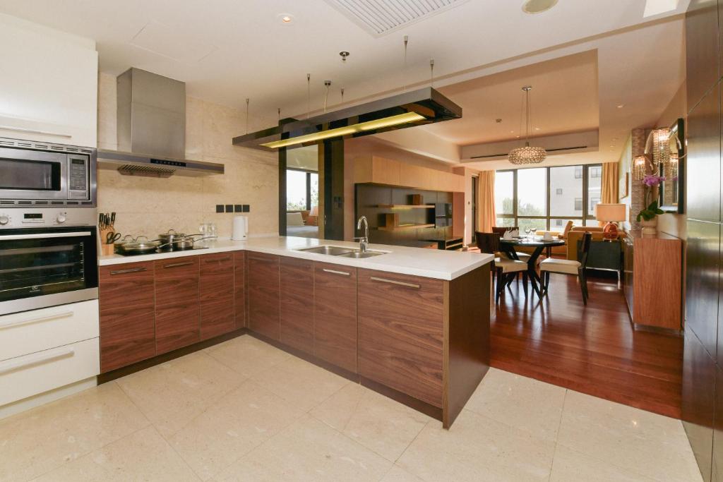 The Sandalwood Beijing Marriott Executive Apartments - Appartamento Executive Con Una Camera Da Letto + 116㎡ + Camera Da Letto Privata + Soggiorno Privato + Cucina A Pianta Aperta + Lavanderia + Internet Ad Alta Velocità Gratuito