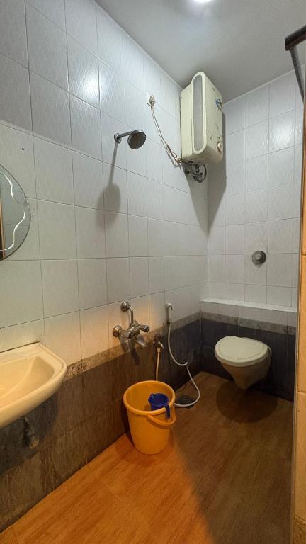 Koupelna v ubytování Nest Budget Inn