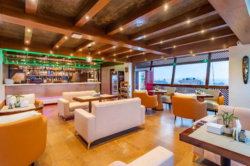 Posezení v ubytování Timber House by Tara Group