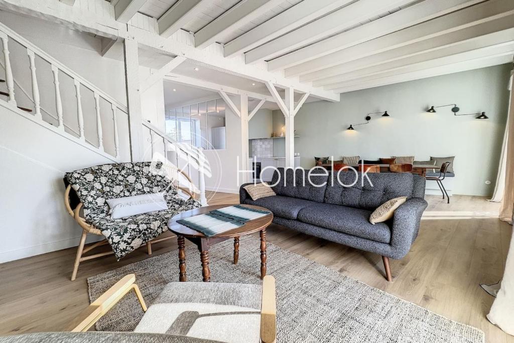 Χώρος καθιστικού στο Luxury ! Villa Hyper Cocooning 50m des plages